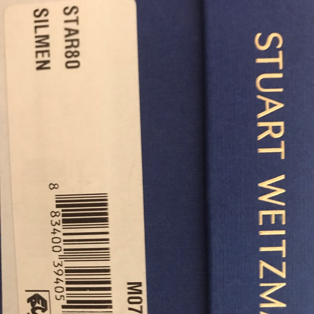 Stuart Weitzman Silver Sandals - image 2